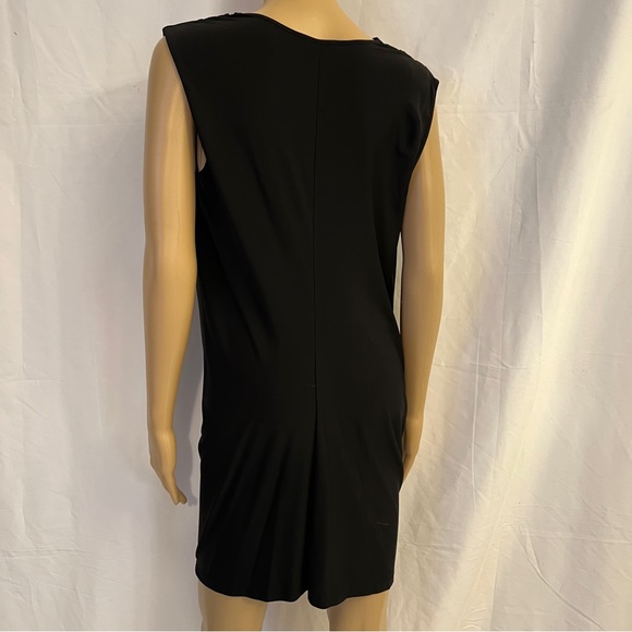 Lafayette 148 New York - W - Half-Off The Shoulder Little Black Dress - Size M - Picture 3 of 10
